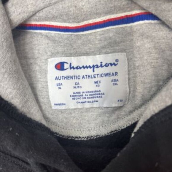 Champion Hoodie Spellout Logo Fleece - Picture 7 of 13